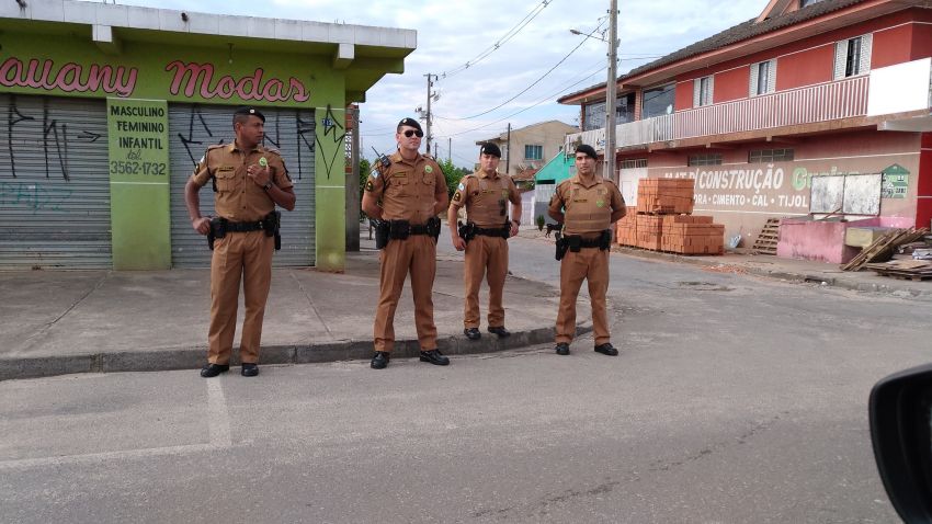 Patrulhamento da polícia militar no Mauá e região